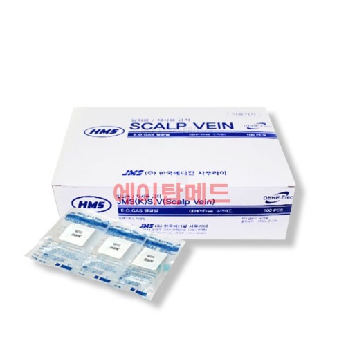 한국사푸라이 나비침(Scalp Vein Needle 100EA/BOX)