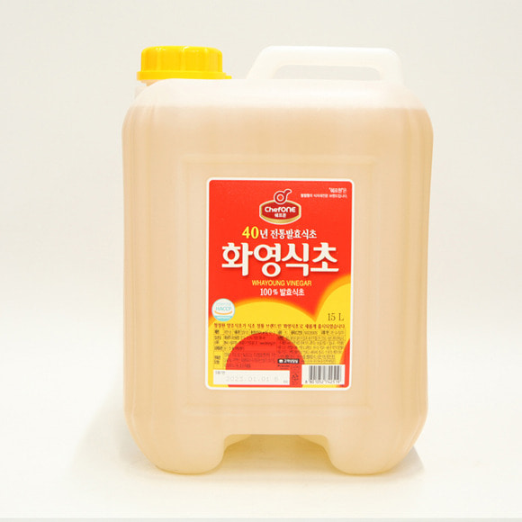 업소용 대용량 덕용말통) 셰프원 화영식초 15L