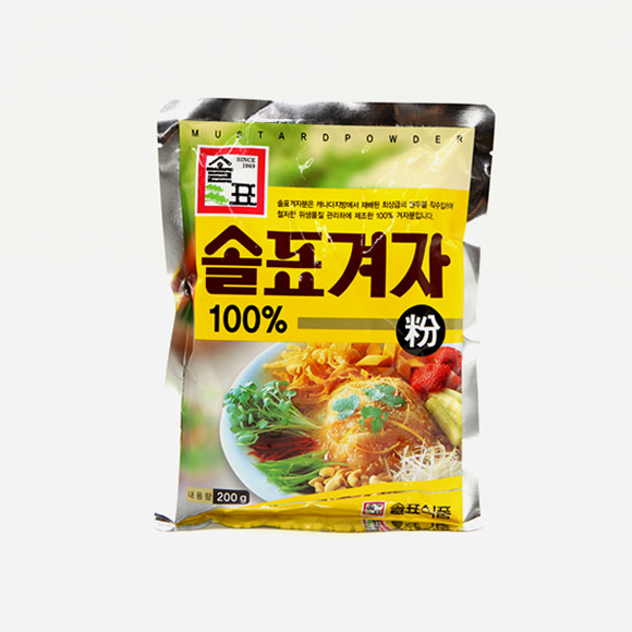 솔표 겨자가루 200g