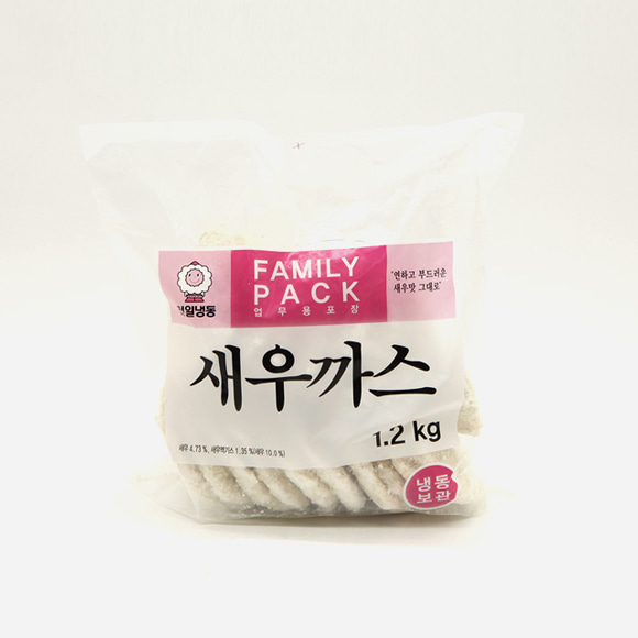 천일 냉동 새우까스 1.2kg