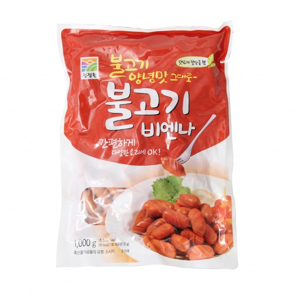 청정원 냉장 불고기 비엔나소세지 1kg