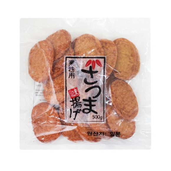 냉동 와카메 사쯔마아게 25g x 20입 500g