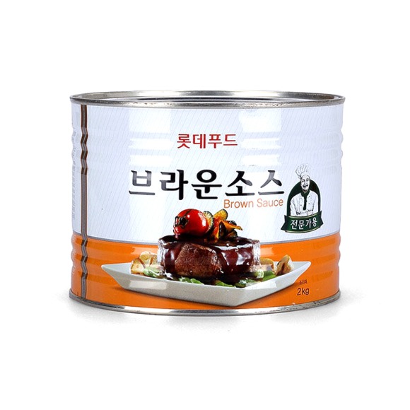 롯데 브라운소스 2kg