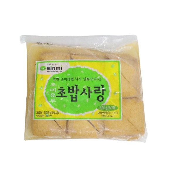 신미 냉장 조미유부 60매 600g