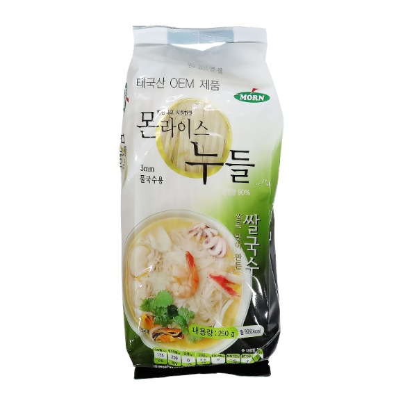 몬 쌀국수 라이스누들 3mm 250g