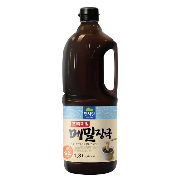 면사랑 프리미엄 메밀장국 1.8L