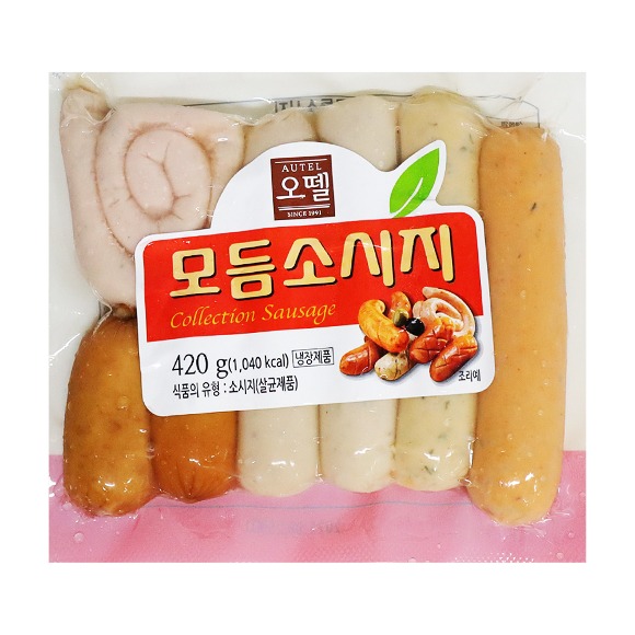 오뗄 냉장 모듬소세지 420g