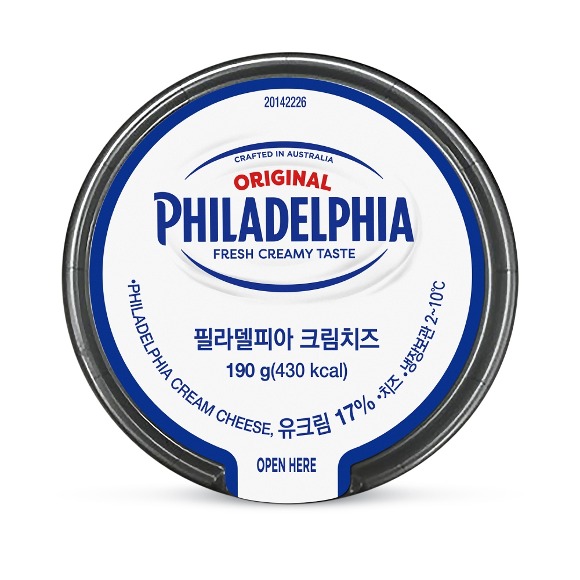 필라델피아 냉장 크림치즈 190g