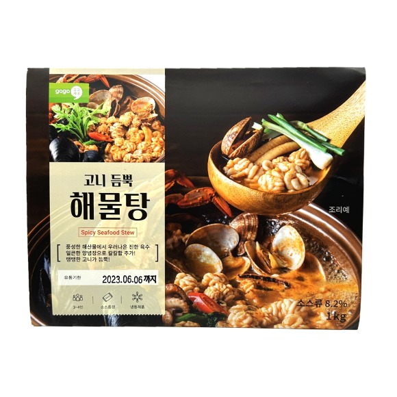 고고새우 냉동 고니듬뿍 해물탕 1kg