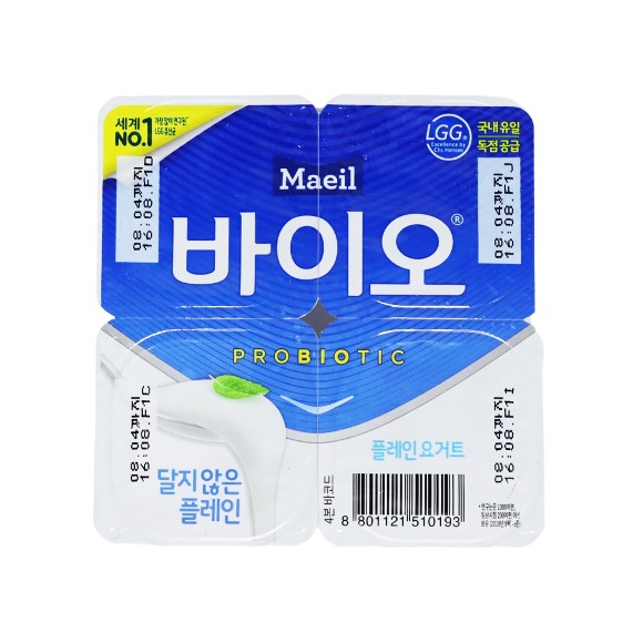 매일 냉장 플레인요거트 85g x 4입 340g