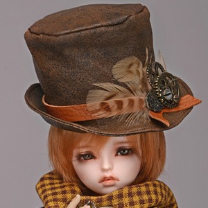 (7~9) MSD SD Urahae hat (고딕가죽모자 : Brown)