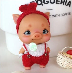 *2월5일까지* [5.4cm] The Three Little Piggies ver. Dondon (Tan)