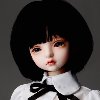 (7-8) Pageboy Cut Wig (Black)