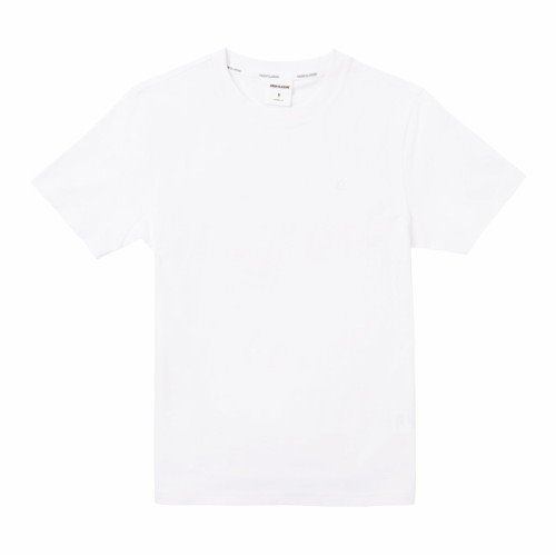 스탠다드핏 올데이 아이콘 반팔 티셔츠 화이트(남녀공용)