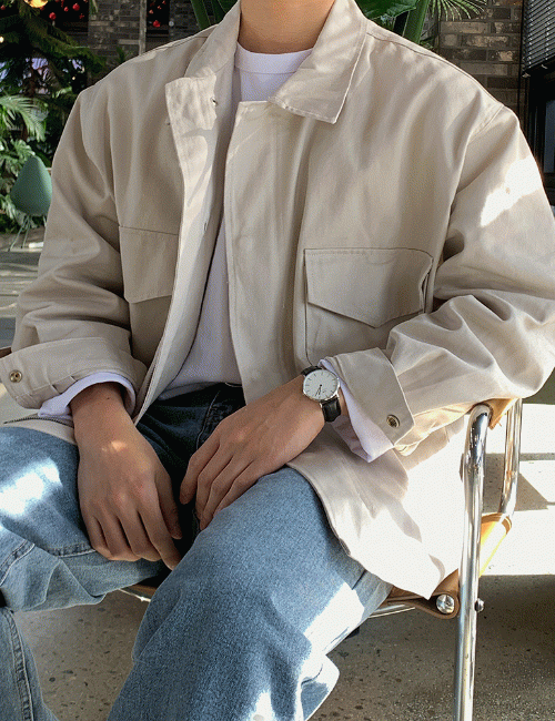프렌치 코튼 자켓 (5color)