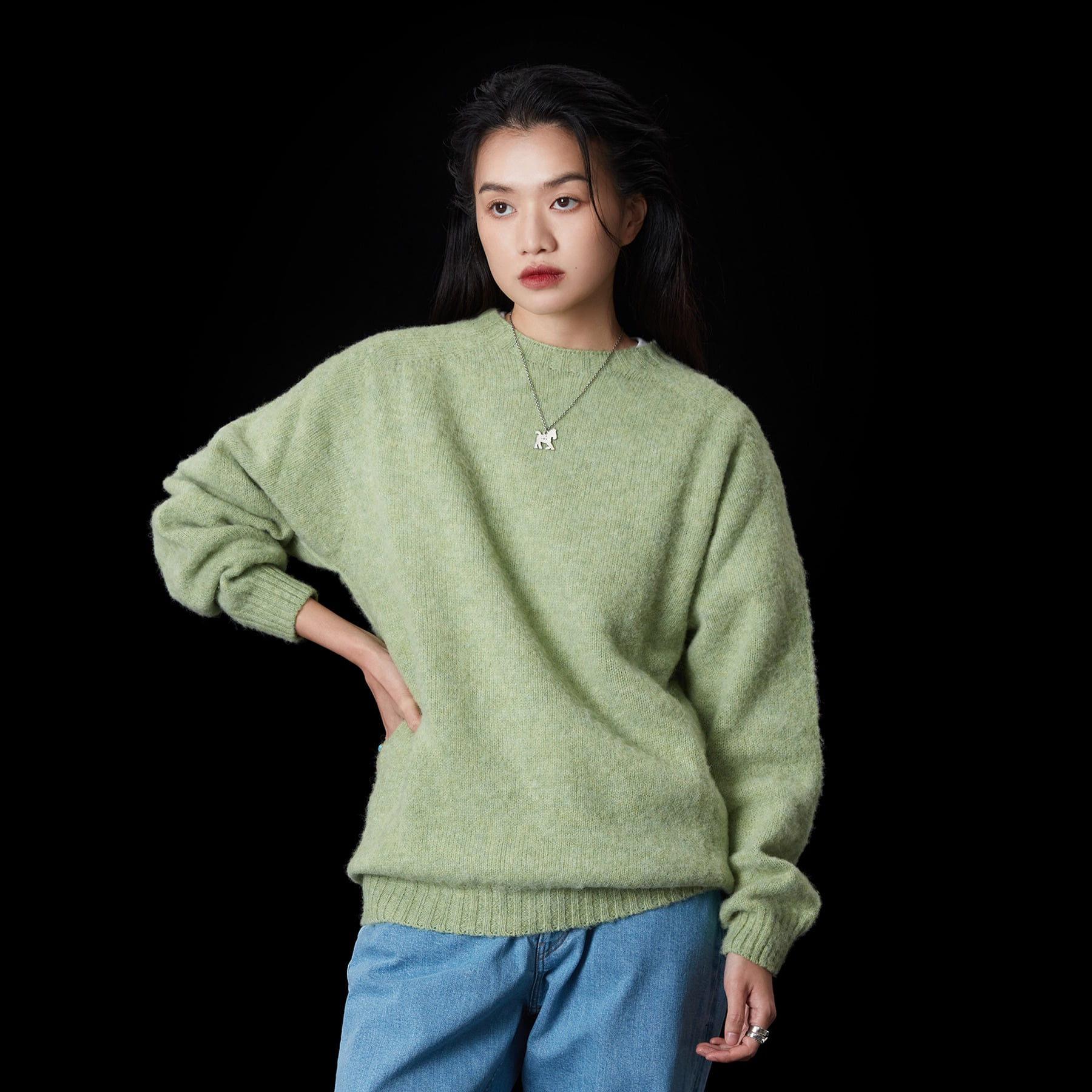 Harley&#039;s CREWNECK SWEATER for HGS - spring meadow