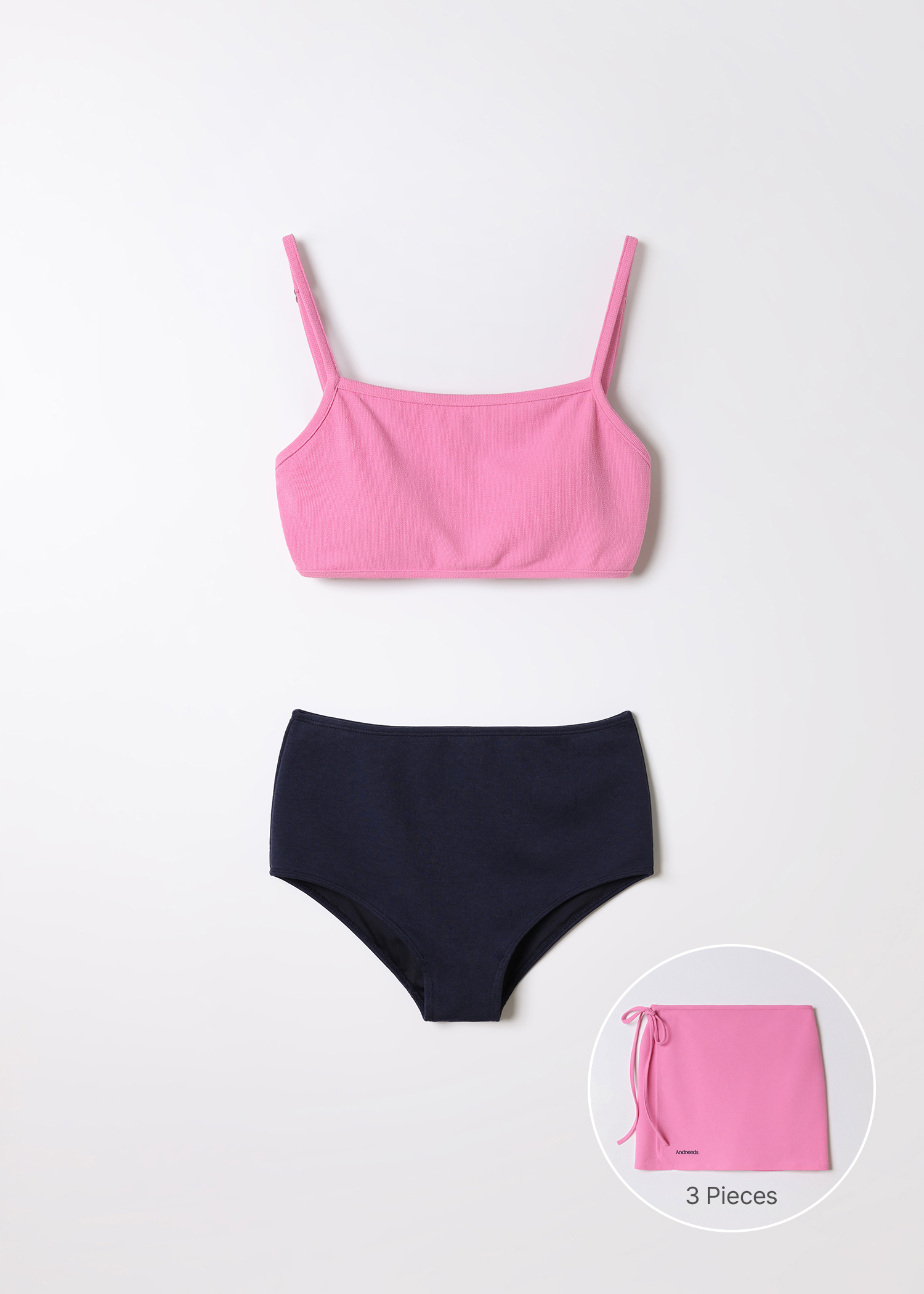 [7/10 예약배송] Tenny bikini set (pink)