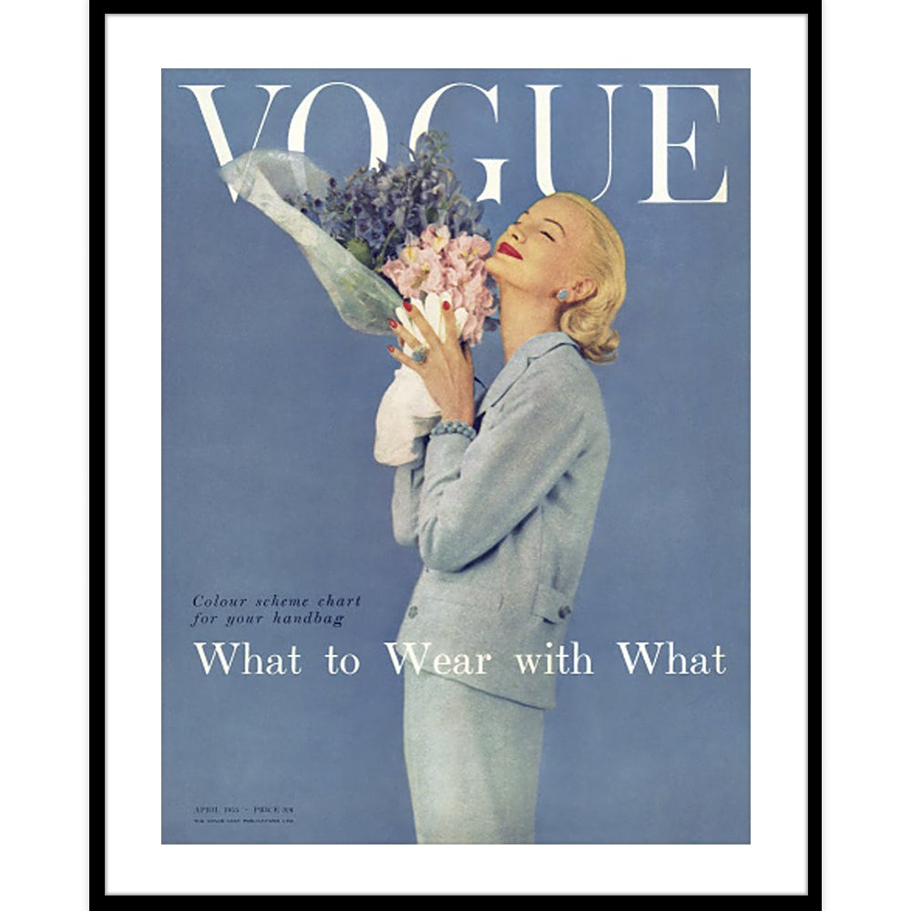[액자포함] Vogue April 1955
