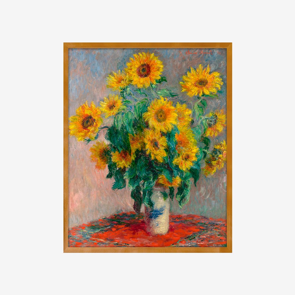 [액자포함] Bouquet of Sunflowers, 1881