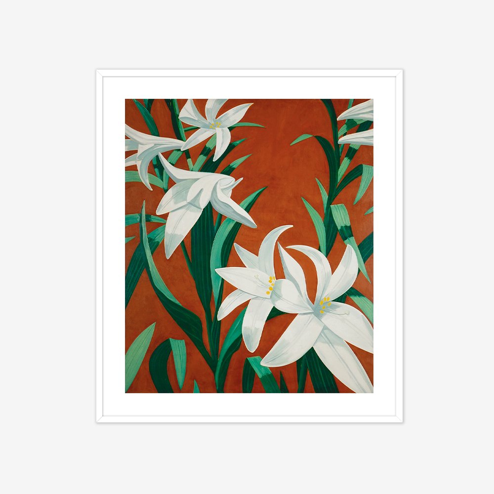 [액자포함] White Lilies