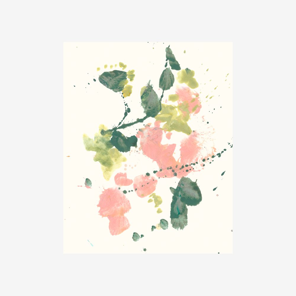 Blush &amp; Olive Splash II