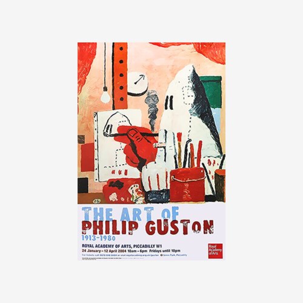 The Art of Philip Guston 1913-1980 Exhibition Poster, 2004