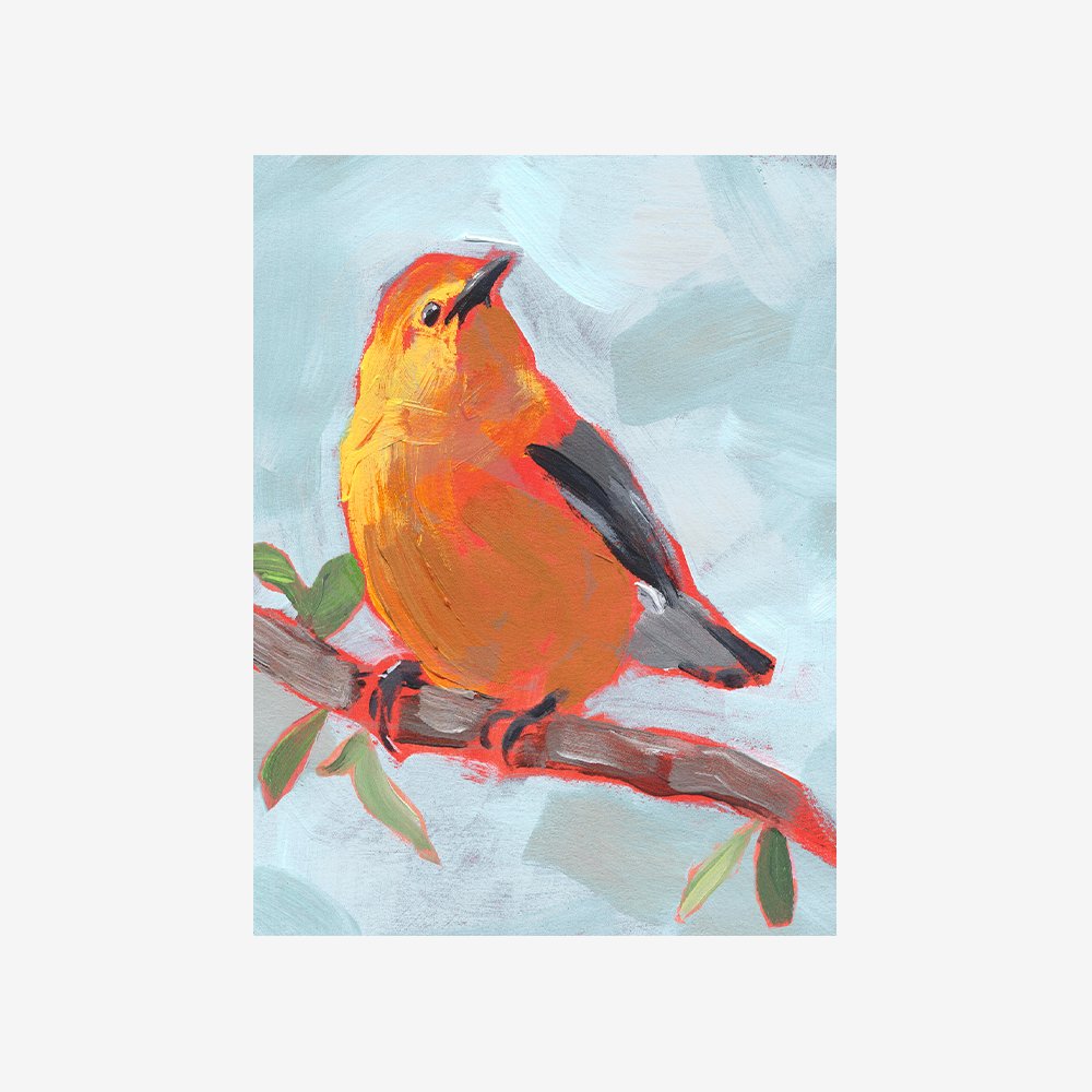 Painted Songbird III