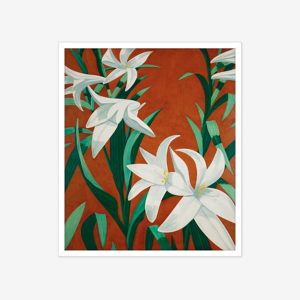 [액자포함] White Lilies