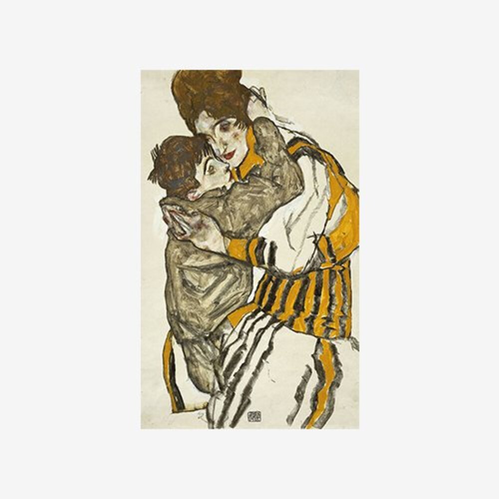 Schiele&#039;s Wife with Her Little Newphew