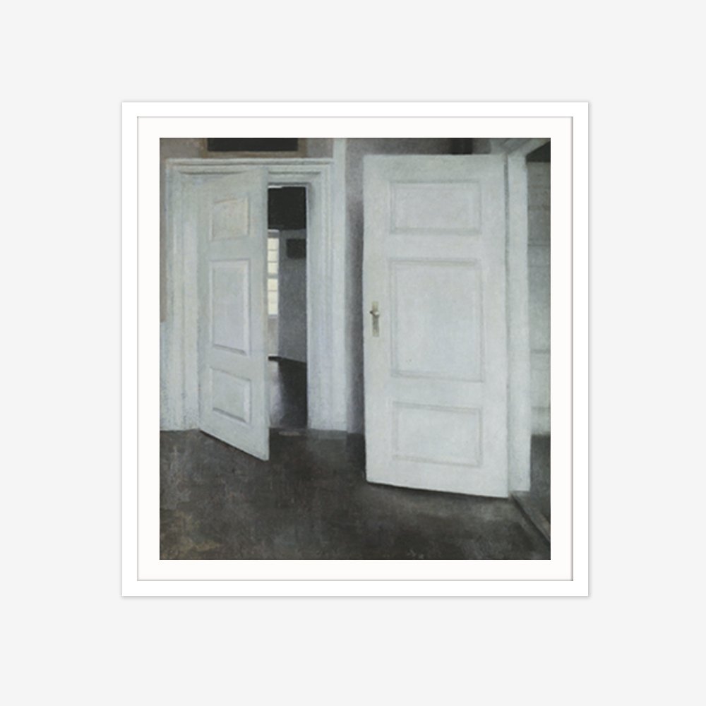 [액자포함] White doors, Strandgade 30
