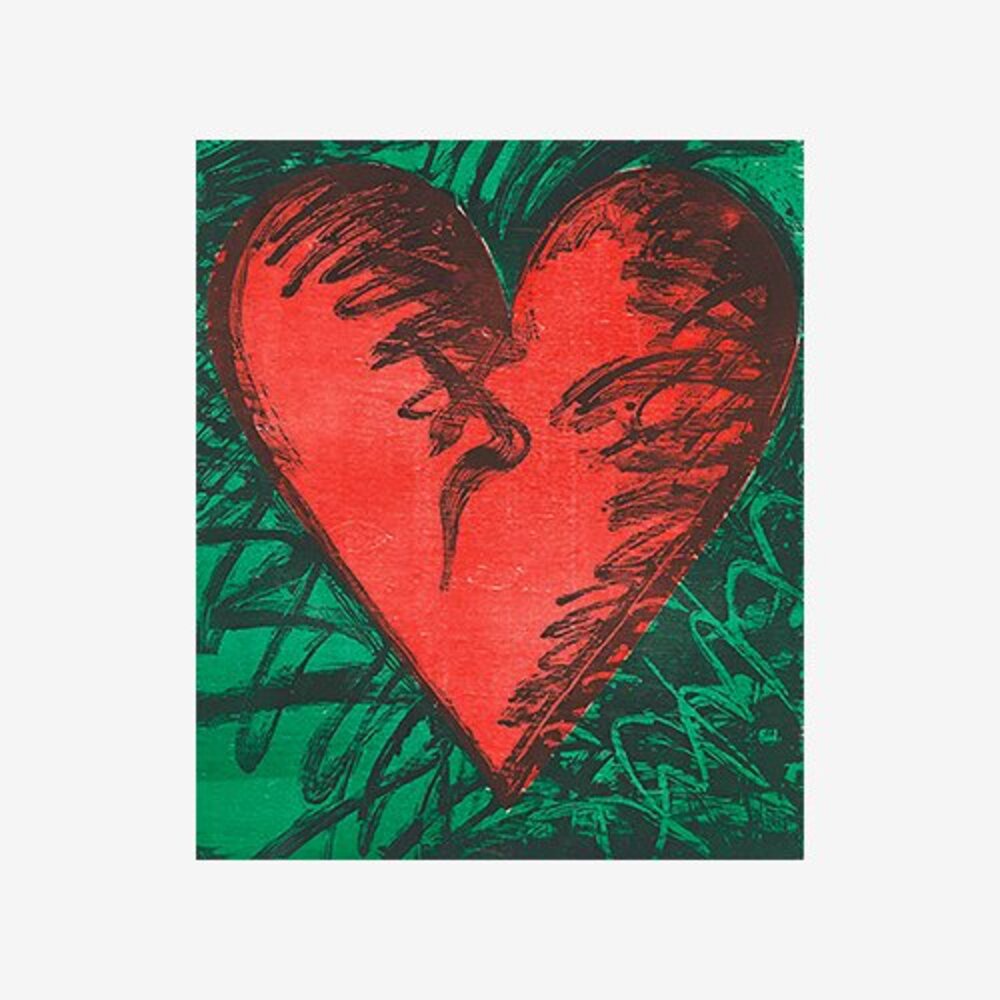 Rancho Woodcut Heart