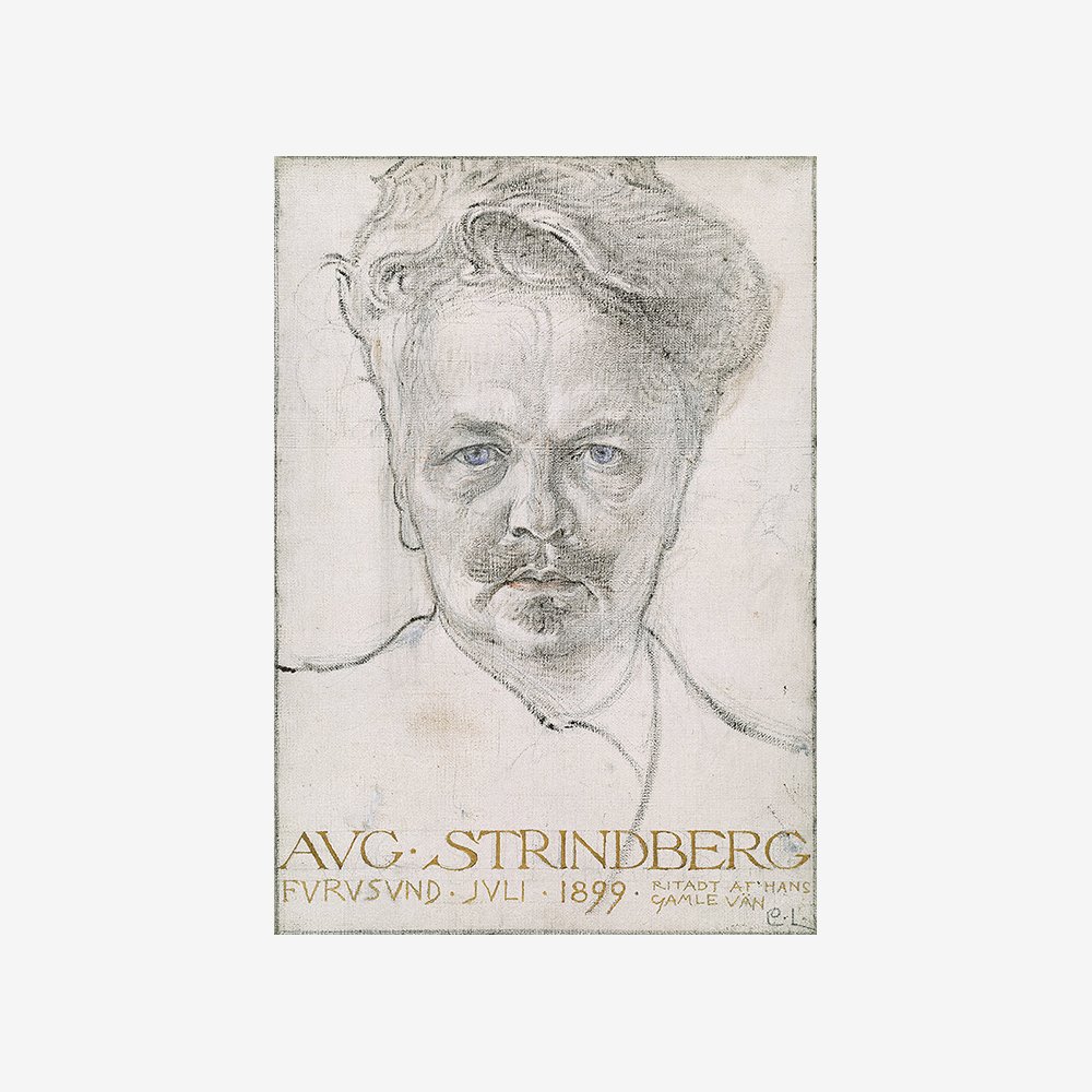 The author August Strindberg