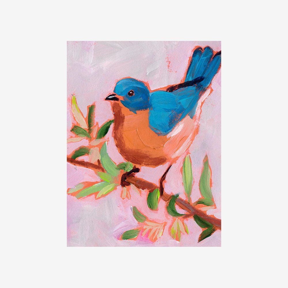 Painted Songbird I