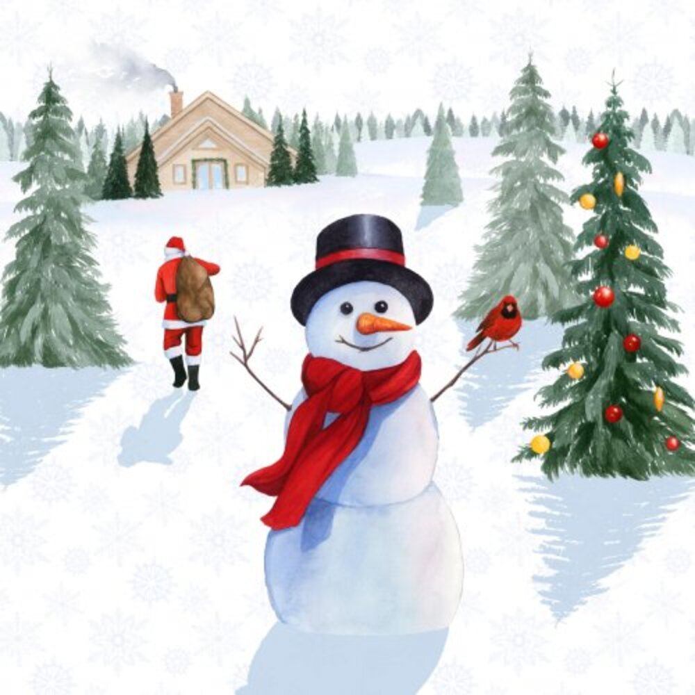 Santa&#039;s Snowmen I