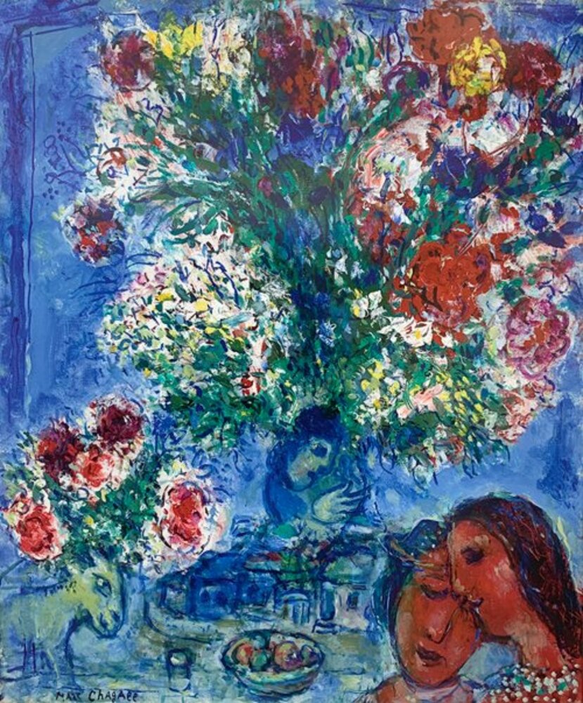 Les Amoureux et Fleurs,1964