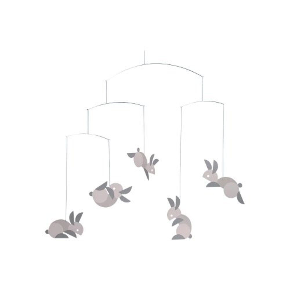 [모빌] 토끼 동산 Circular Bunnies
