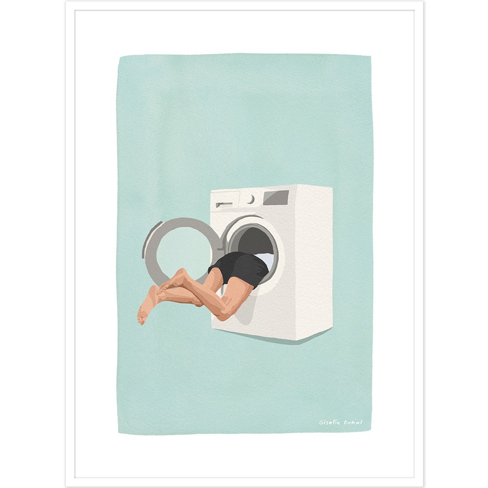 [액자포함] Laundry Machine