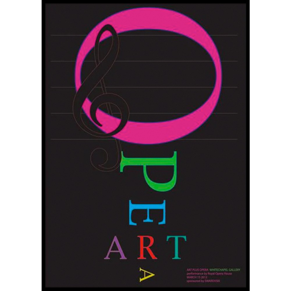 [리퍼브마켓][액자포함] Art Plus Opera Poster(2012)