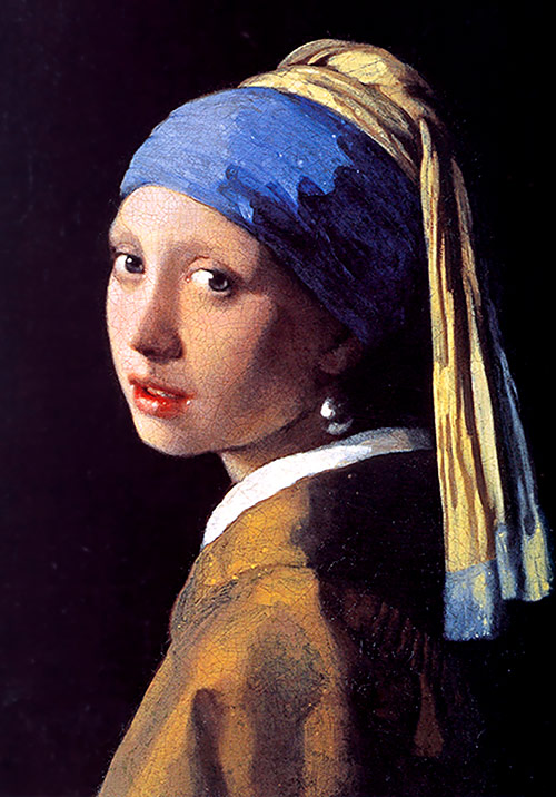 The girl with a pearl earring