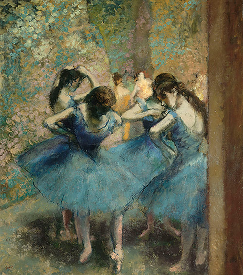 Danseuses bleues, 1893