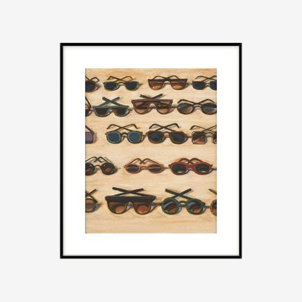 [액자포함] Five Rows of Sunglasses