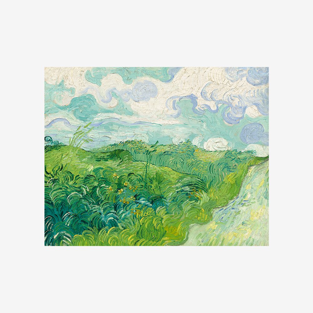 Green Wheat Fields, Auvers