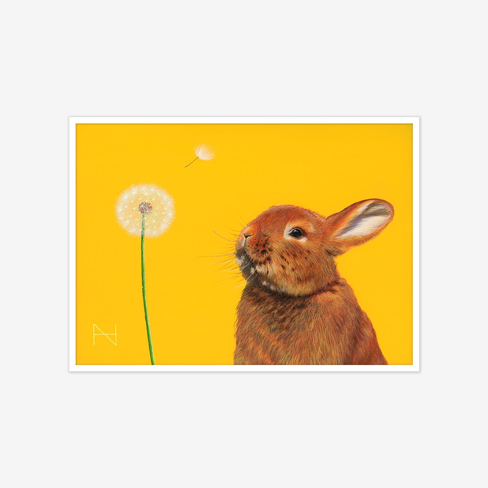 [액자포함] It is spring(Rabbit)_2018