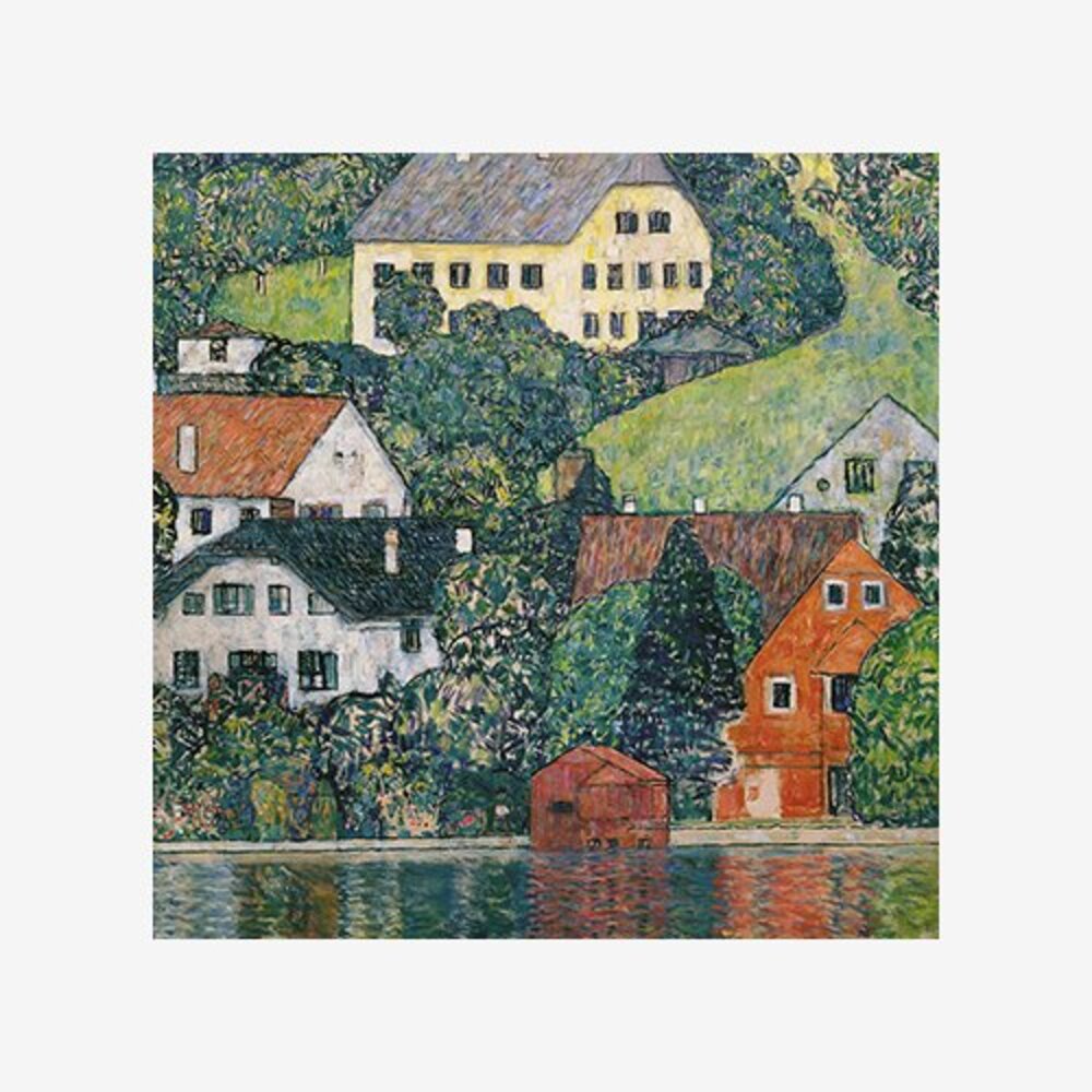 Houses in Unterach on Lake Attersee_c 1916