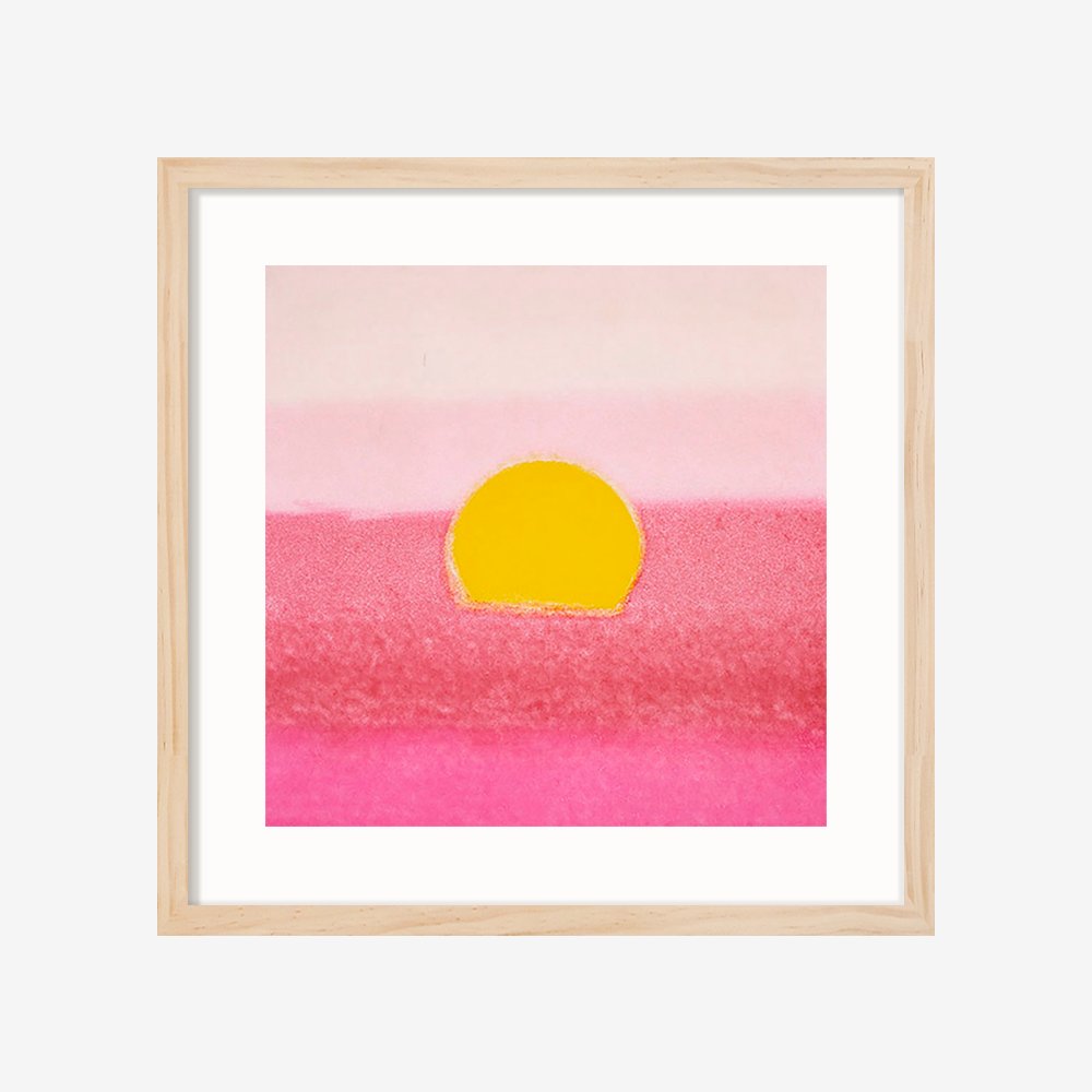 [액자포함] Sunset 1972 (pink)
