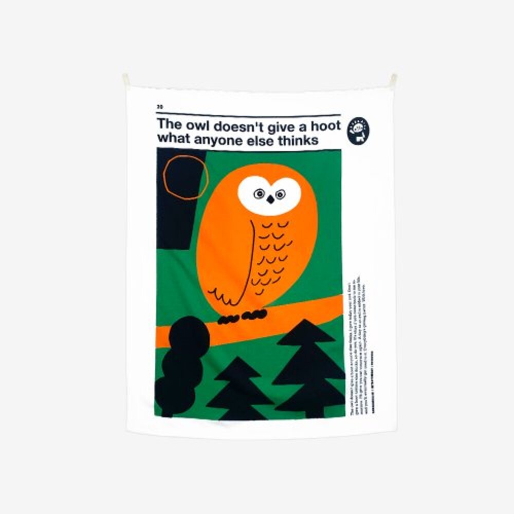 [FABRIC POSTER] Owl