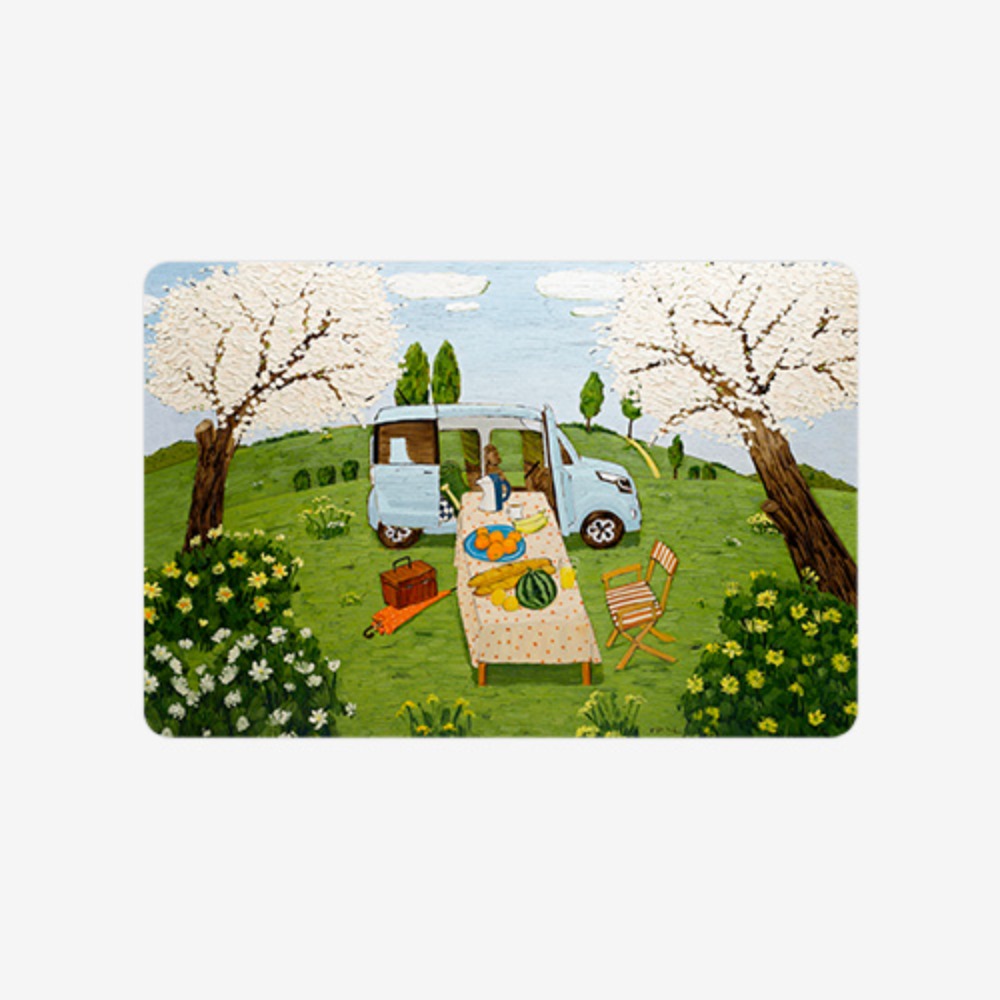 [TABLE MAT] Spring picnic