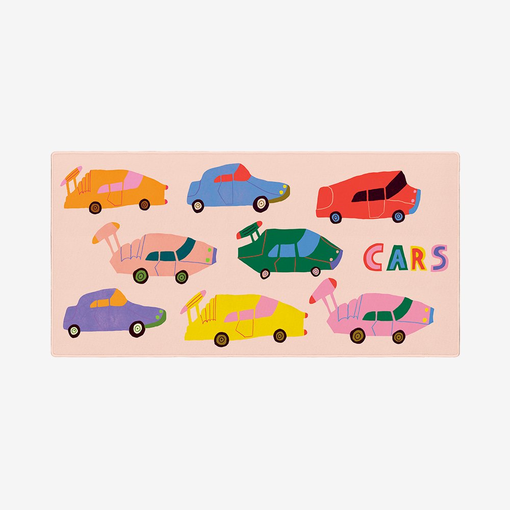[DESK PAD] Colourful Cars