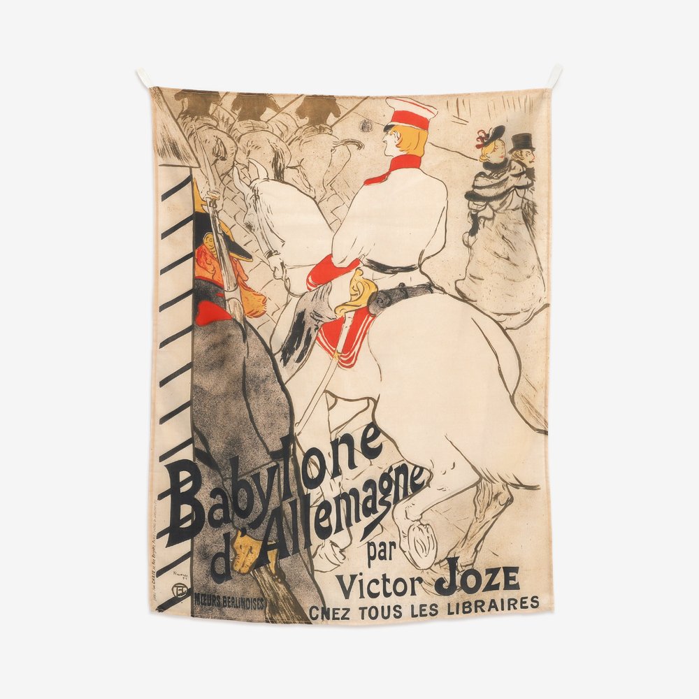 [FABRIC POSTER] Babylone d_Allemagne, 1894