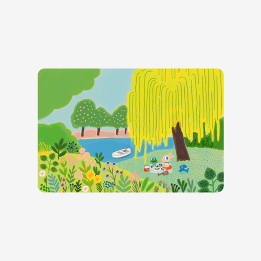 [TABLE MAT] Leisurely Willow